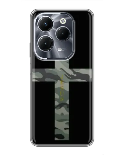 Чехол для Infinix Hot 40 Play с картинкой «Милитари Крест»