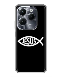 Чехол для Infinix Hot 40 Play с картинкой «Классический Jesus»