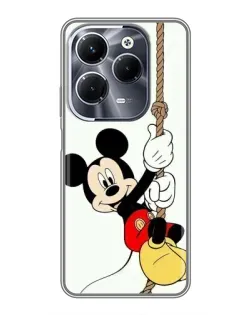 Чехол для Infinix Hot 40 Play с картинкой «Mickey на канате» Чехол для Infinix Hot 40 Play с картинкой «Mickey на канате»