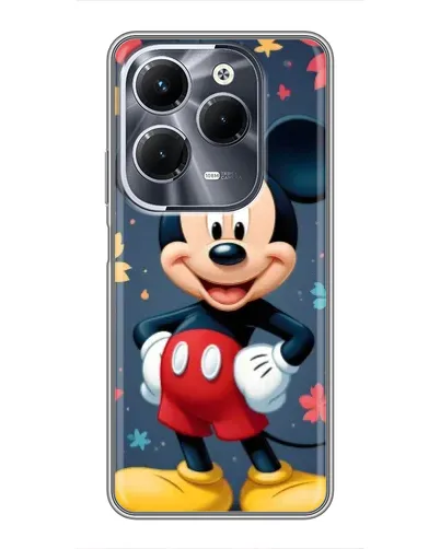 Чехол для Infinix Hot 40 Play с картинкой «Осенний Mickey Mouse»