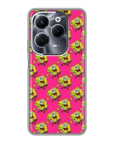 Чехол для Infinix Hot 40 Play с картинкой «Розовый паттерн» Чехол для Infinix Hot 40 Play с картинкой «Розовый паттерн»