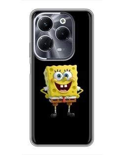 Чехол для Infinix Hot 40 Play с картинкой «Классический Губка Боб»