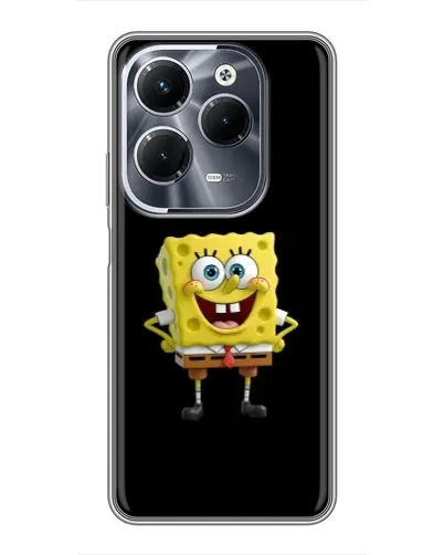 Чехол для Infinix Hot 40 Play с картинкой «Классический Губка Боб» Чехол для Infinix Hot 40 Play с картинкой «Классический Губка Боб»