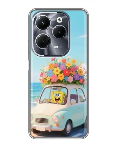 Чехол для Infinix Hot 40 Play с картинкой «Автомобильное путешествие» Чехол для Infinix Hot 40 Play с картинкой «Автомобильное путешествие»