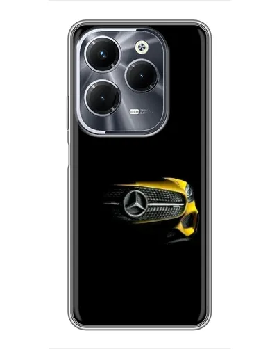 Чехол для Infinix Hot 40 Play с картинкой «Mercedes — ретро стиль»