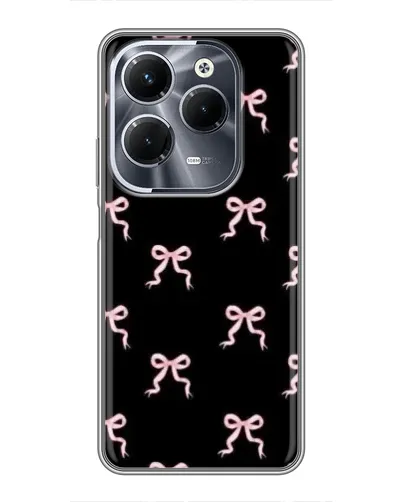 Чехол для Infinix Hot 40 Play с картинкой «Бант-цветок»