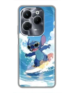 Чохол для Infinix Hot 40 Play з картинкою «Стіч на хвилі» Чохол для Infinix Hot 40 Play з картинкою «Стіч на хвилі»