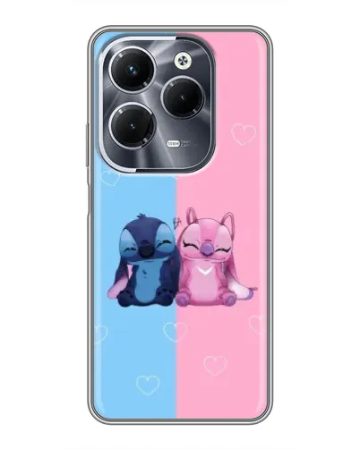 Чохол для Infinix Hot 40 Play з картинкою «Stitch та Angel Love» Чохол для Infinix Hot 40 Play з картинкою «Stitch та Angel Love»