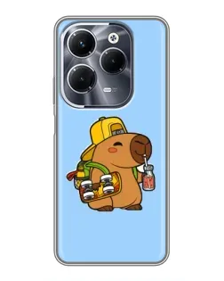 Чохол для Infinix Hot 40 Play з картинкою «Капібара на скейті» Чохол для Infinix Hot 40 Play з картинкою «Капібара на скейті»