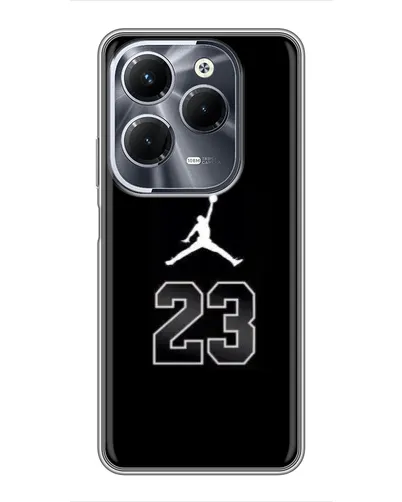 Чехол для Infinix Hot 40 Pro с картинкой «Jordan Flight 23» Чехол для Infinix Hot 40 Pro с картинкой «Jordan Flight 23»