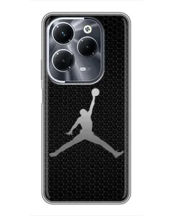 Чехол для Infinix Hot 40 Pro с картинкой «Jordan Dark Carbon» Чехол для Infinix Hot 40 Pro с картинкой «Jordan Dark Carbon»