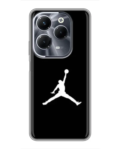 Чехол для Infinix Hot 40 Pro с картинкой «Jordan Silhouette» Чехол для Infinix Hot 40 Pro с картинкой «Jordan Silhouette»