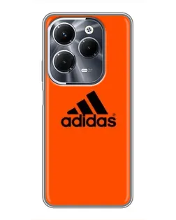 Чехол для Infinix Hot 40 Pro с картинкой «Adidas Ukraine»