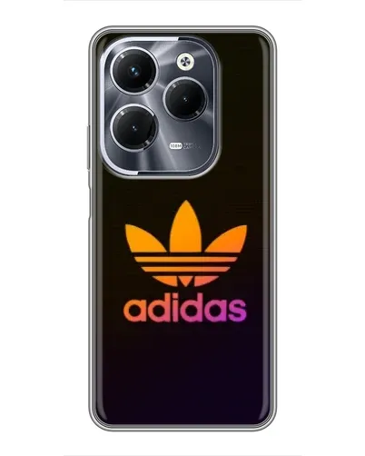 Чехол для Infinix Hot 40 Pro с картинкой «Градиент Adidas» Чехол для Infinix Hot 40 Pro с картинкой «Градиент Adidas»