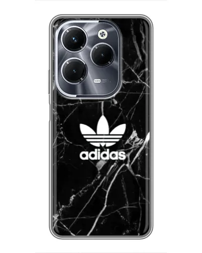 Чехол для Infinix Hot 40 Pro с картинкой «Белый мрамор Adidas» Чехол для Infinix Hot 40 Pro с картинкой «Белый мрамор Adidas»