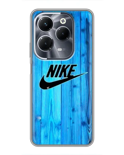 Чехол для Infinix Hot 40 Pro с картинкой «Голубое дерево Nike»