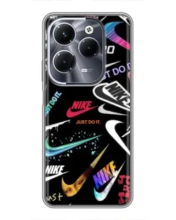 Чехол для Infinix Hot 40 Pro с картинкой «Nike — роскошь»