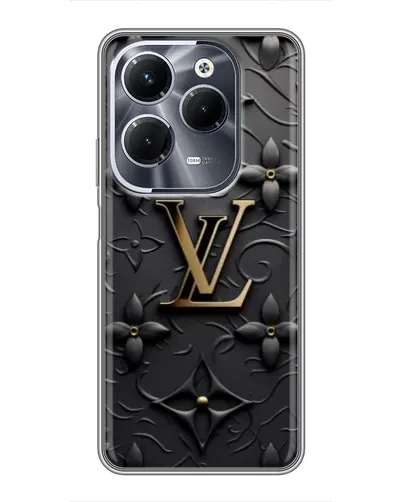 Чехол для Infinix Hot 40 Pro с картинкой «Кожаная текстура LV» Чехол для Infinix Hot 40 Pro с картинкой «Кожаная текстура LV»