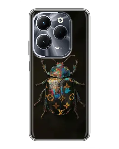 Чехол для Infinix Hot 40 Pro с картинкой «LV — мраморный принт» Чехол для Infinix Hot 40 Pro с картинкой «LV — мраморный принт»
