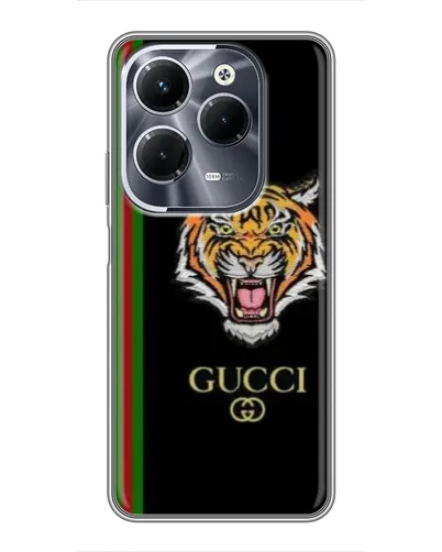 Чехол для Infinix Hot 40 Pro с картинкой «Тигр Gucci» Чехол для Infinix Hot 40 Pro с картинкой «Тигр Gucci»