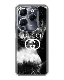Чохол для Infinix Hot 40 Pro з картинкою «Gucci — дика природа» Чохол для Infinix Hot 40 Pro з картинкою «Gucci — дика природа»