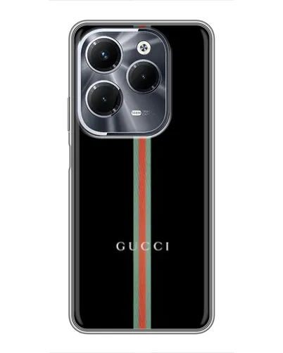 Чохол для Infinix Hot 40 Pro з картинкою «Gucci — строга лінія» Чохол для Infinix Hot 40 Pro з картинкою «Gucci — строга лінія»