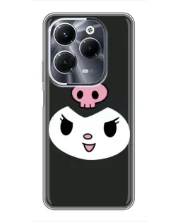 Чехол для Infinix Hot 40 Pro с картинкой «Большая мордочка Куроми»