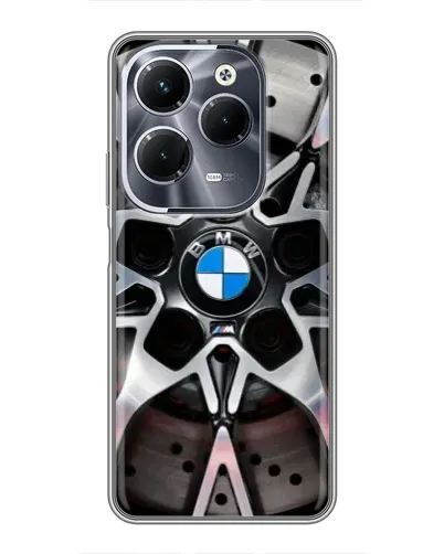 Чехол для Infinix Hot 40 Pro с картинкой «BMW — деталь диска» Чехол для Infinix Hot 40 Pro с картинкой «BMW — деталь диска»