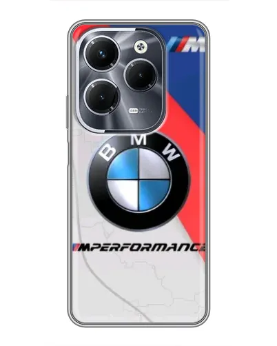 Чехол для Infinix Hot 40 Pro с картинкой «BMW Performance стиль» Чехол для Infinix Hot 40 Pro с картинкой «BMW Performance стиль»
