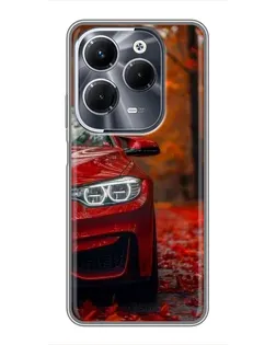 Чехол для Infinix Hot 40 Pro с картинкой «Осенняя BMW M4»