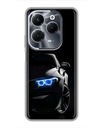 Чохол для Infinix Hot 40 Pro з картинкою «BMW — нічний погляд» Чохол для Infinix Hot 40 Pro з картинкою «BMW — нічний погляд»
