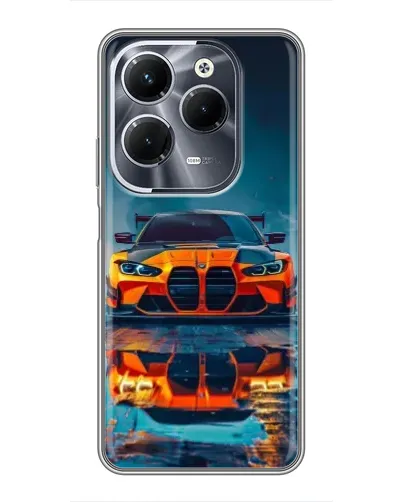 Чохол для Infinix Hot 40 Pro з картинкою «BMW — золота емблема» Чохол для Infinix Hot 40 Pro з картинкою «BMW — золота емблема»