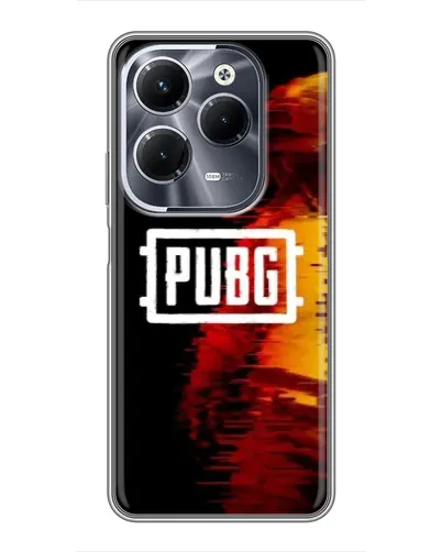Чехол для Infinix Hot 40 Pro с картинкой «Яркий логотип PUBG» Чехол для Infinix Hot 40 Pro с картинкой «Яркий логотип PUBG»