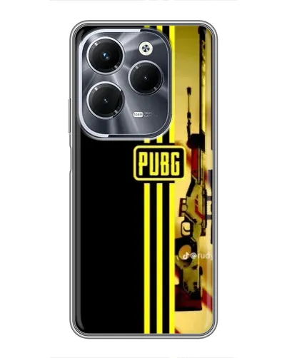 Чехол для Infinix Hot 40 Pro с картинкой «PUBG — камуфляжный шлем» Чехол для Infinix Hot 40 Pro с картинкой «PUBG — камуфляжный шлем»