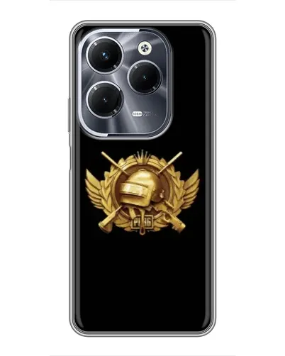Чехол для Infinix Hot 40 Pro с картинкой «PUBG — оранжевый градиент» Чехол для Infinix Hot 40 Pro с картинкой «PUBG — оранжевый градиент»