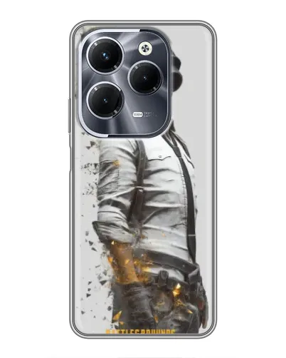 Чехол для Infinix Hot 40 Pro с картинкой «PUBG — боец в пыли» Чехол для Infinix Hot 40 Pro с картинкой «PUBG — боец в пыли»