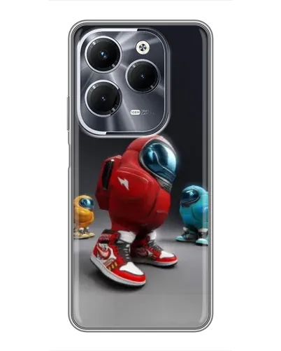 Чехол для Infinix Hot 40 Pro с картинкой «Among Us — 3D стиль» Чехол для Infinix Hot 40 Pro с картинкой «Among Us — 3D стиль»