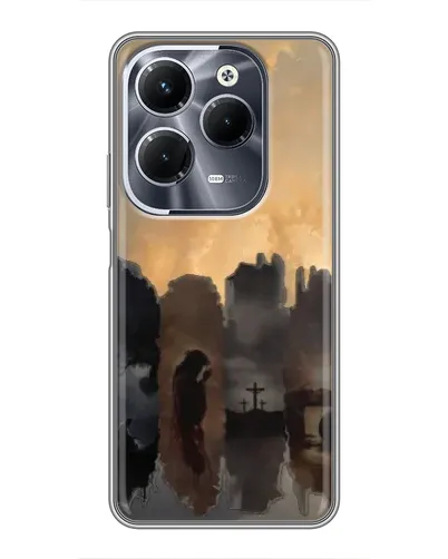 Чехол для Infinix Hot 40 Pro с картинкой «Дорога к вере»