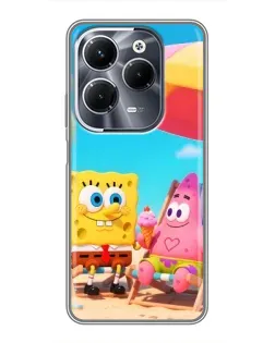 Чохол для Infinix Hot 40 Pro з картинкою «Відпочинок на пляжі»