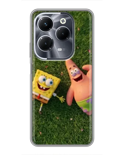 Чохол для Infinix Hot 40 Pro з картинкою «Друзі на галявині» Чохол для Infinix Hot 40 Pro з картинкою «Друзі на галявині»