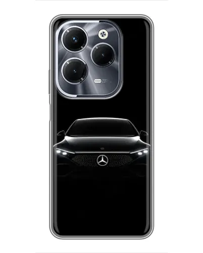 Чехол для Infinix Hot 40 Pro с картинкой «Mercedes Vision — концепт»