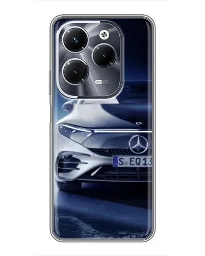 Чехол для Infinix Hot 40 Pro с картинкой «Mercedes EQ — будущее»