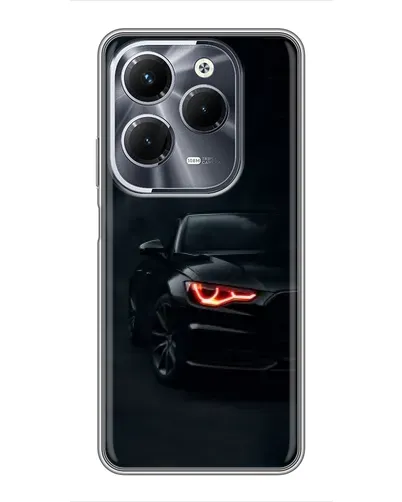Чехол для Infinix Hot 40 Pro с картинкой «Audi — хищный взгляд»