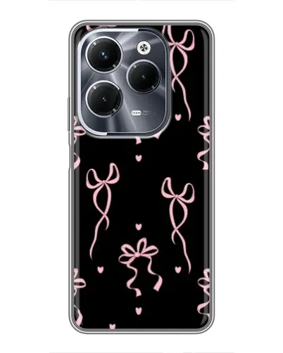 Чехол для Infinix Hot 40 Pro с картинкой «Тонкие ленты»
