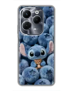 Чохол для Infinix Hot 40 Pro з картинкою «Стіч та лохина» Чохол для Infinix Hot 40 Pro з картинкою «Стіч та лохина»