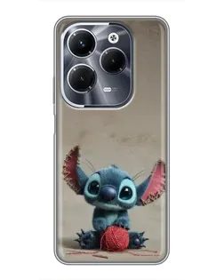 Чохол для Infinix Hot 40 Pro з картинкою «Стіч на чоричневому фоні» Чохол для Infinix Hot 40 Pro з картинкою «Стіч на чоричневому фоні»