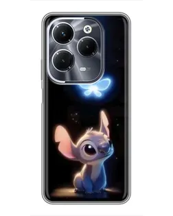 Чохол для Infinix Hot 40 Pro з картинкою «Сяючий Стіч» Чохол для Infinix Hot 40 Pro з картинкою «Сяючий Стіч»