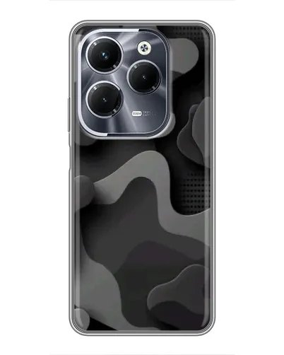 Чехол для Infinix Hot 40 Pro с картинкой «Темный абстрактный камуфляж» Чехол для Infinix Hot 40 Pro с картинкой «Темный абстрактный камуфляж»