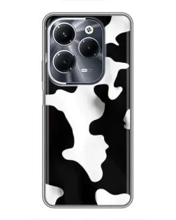 Чехол для Infinix Hot 40 Pro с картинкой «Черно-белое пятно»