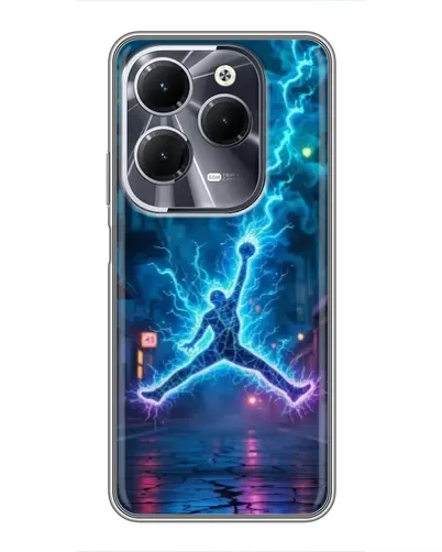 Чехол для Infinix Hot 40 с картинкой «Jordan Gold Jumpman» Чехол для Infinix Hot 40 с картинкой «Jordan Gold Jumpman»